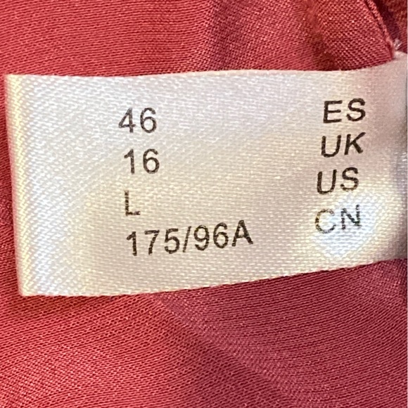 NWT La Perla Rosette Satin Silk Short Robe - Sz L - Picture 7 of 11